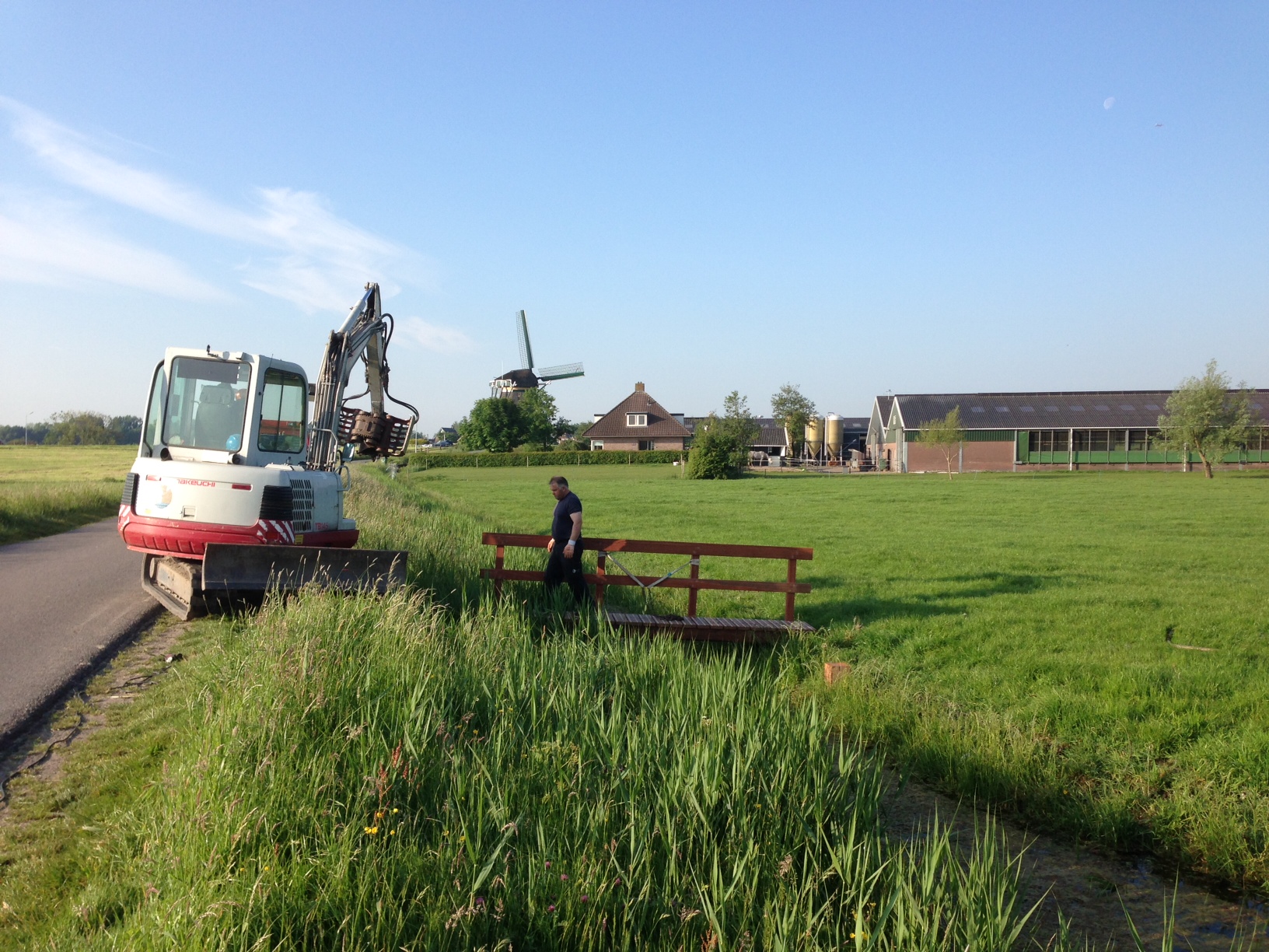Brug Poelpolder Lisse Wandelnetwerk